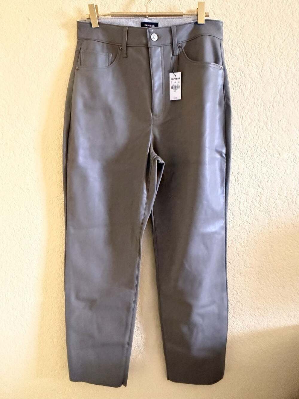 Express Faux Leather Pants Size 10S